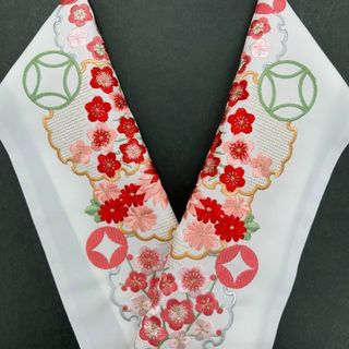 半襟　着物　刺繍　半衿　衿(その他)