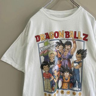 【メキシコ製、アニメTシャツ】ドラゴンボールZャラ集合L海外古着半袖鳥山明氏(その他)