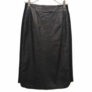 エポカ(EPOCA)のエポカ 三陽商会 ラムレザー ロングスカート 40 ブラック EPOCA レディース(ロングスカート)
