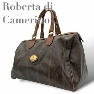 ロベルタディカメリーノ(ROBERTA DI CAMERINO)のロベルタ ディカメリーノ ボストンバッグ　S3　ブラウン系　トラベル　旅行鞄(ボストンバッグ)