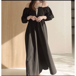 Alumu 2way shoulder one piece(ロングワンピース/マキシワンピース)