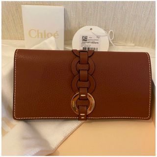 クロエ(Chloe)のクロエ CHLOE 財布 長財布 ダリル DARRYL 本革　レザー　ブラウン(財布)