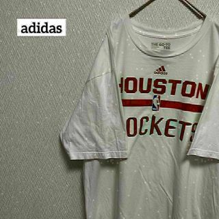 アディダス(adidas)のadidas アディダス Tシャツ 半袖 NBA ヒューストン ロケッツ XL(Tシャツ/カットソー(半袖/袖なし))