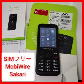 SIMフリー 海外携帯 Mobiwire Sakari 3G&GSM ワイドFM(携帯電話本体)