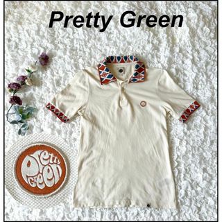 【Pretty Green】プリティーグリーン ポロシャツ 半袖(カットソー(半袖/袖なし))