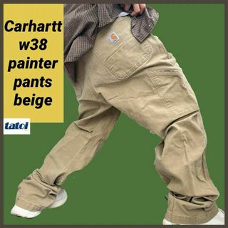 カーハート(carhartt)の259)カーハートリラックスフィットペインターパンツワークパンツw38ベージュ系(その他)