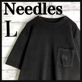 Needles - 9113【即完売モデル】ニードルス☆ワンポイント刺繍ロゴ定番カラーtシャツ