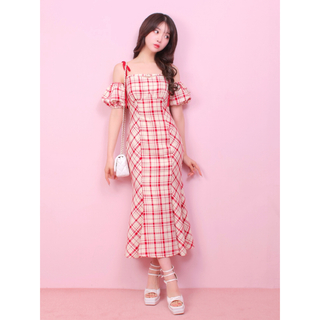 SNIDEL - L'Or Pencil Wrap One-piece ロル ワンピースの通販 by りい ...