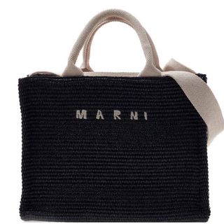 マルニ(Marni)のマルニ　ラフィア　カゴバッグ(かごバッグ/ストローバッグ)