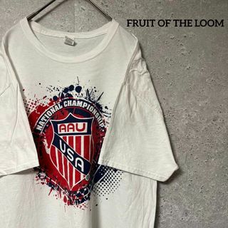 フルーツオブザルーム(FRUIT OF THE LOOM)のFRUIT OF THE LOOM フルーツオブザルーム Tシャツ 半袖 L(Tシャツ/カットソー(半袖/袖なし))