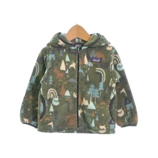 パタゴニア(patagonia)のpatagonia ブルゾン（その他） 2 カーキx白x水色等(総柄) 【古着】【中古】(ジャケット/上着)