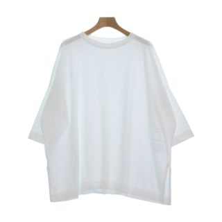 フォーティファイブアール(45R)の45R フォーティーファイブアール Tシャツ・カットソー F 白 【古着】【中古】(カットソー(半袖/袖なし))