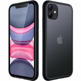 【色:ブラック】JEDirect マットケース iPhone 11 6.1インチ(その他)