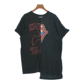 ナナナナサーカ(77CIRCA)の77circa ナナナナサーカ Tシャツ・カットソー -(M位) 黒系 【古着】【中古】(カットソー(半袖/袖なし))