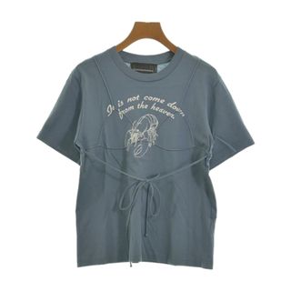 kotohayokozawa コトハヨコザワ Tシャツ・カットソー F 水色 【古着】【中古】(カットソー(半袖/袖なし))