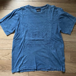 Swell メンズ tシャツ 半袖 ブルー(Tシャツ/カットソー(半袖/袖なし))