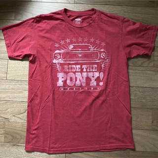 Ford フォード メンズ 半袖 tシャツ レッド 赤 M(Tシャツ/カットソー(半袖/袖なし))