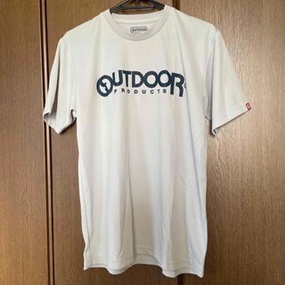 アウトドア(OUTDOOR)のメンズ　Tシャツ Lサイズ　グレー(Tシャツ/カットソー(半袖/袖なし))