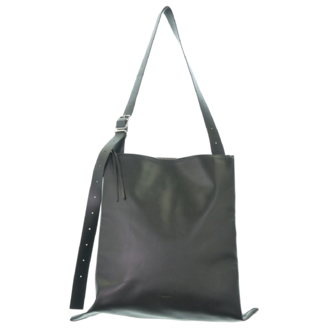 JIL SANDER - JIL SANDER ジルサンダー ショルダーバッグ - 黒 JIL SANDER - JIL SANDER ジルサンダー ショルダーバッグ - 黒