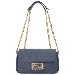 フェンディ(FENDI)のFENDI フェンディ ショルダーバッグ - ブルーグレー系 【古着】【中古】(ショルダーバッグ)