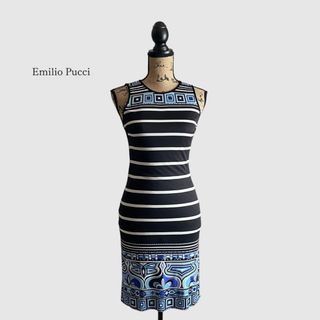 エミリオプッチ(EMILIO PUCCI)のEmilio Pucci エミリオプッチ ワンピース(ひざ丈ワンピース)