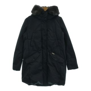 ウールリッチ(WOOLRICH)のWOOLRICH ウールリッチ ダウンコート S 紺 【古着】【中古】(ダウンコート)