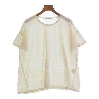 a Piece of Library Tシャツ・カットソー F ベージュ 【古着】【中古】(カットソー(半袖/袖なし))