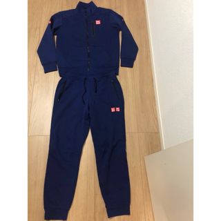 UNIQLO - ユニクロ 錦織 テニス ウェア スウェット シャツ パンツ ジャージ 青 L