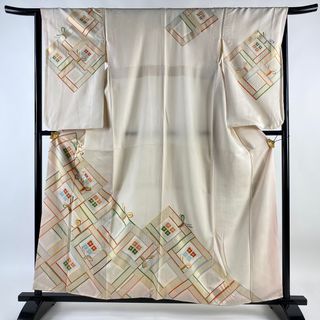 訪問着 身丈157cm 裄丈64cm M 正絹 優品(着物)