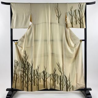 訪問着 身丈158.5cm 裄丈66cm 正絹 優品 【中古】(着物)