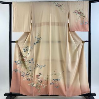 訪問着 身丈158.5cm 裄丈63.5cm 正絹 美品 秀品 【中古】(着物)