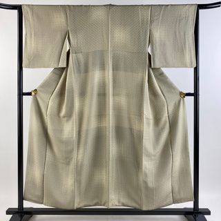 小紋 身丈154.5cm 裄丈64cm 正絹 秀品 【中古】(着物)