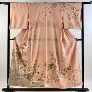 訪問着 身丈154cm 裄丈64cm 正絹 秀品 【中古】(着物)