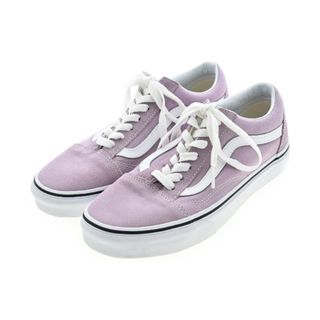 ヴァンズ(VANS)のVANS バンズ スニーカー 23.5cm 紫 【古着】【中古】(スニーカー)