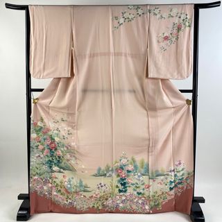 訪問着 身丈172cm 裄丈63.5cm 正絹 美品 秀品 【中古】(着物)