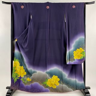 振袖 身丈163cm 裄丈64.5cm 正絹 名品 【中古】(着物)