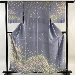 訪問着 身丈159cm 裄丈62cm 正絹 名品 【中古】(着物)