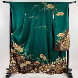 振袖 身丈165.5cm 裄丈68cm 正絹 秀品 【中古】(着物)