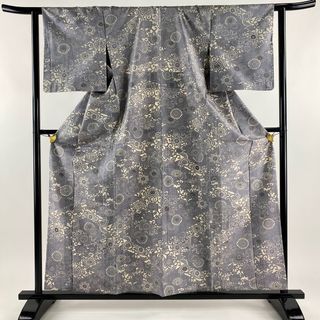 小紋 身丈157.5cm 裄丈62.5cm 正絹 美品 秀品 【中古】(着物)