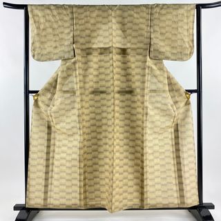 紬 身丈158.5cm 裄丈63cm 正絹 美品 秀品 【中古】(着物)