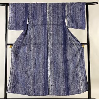 浴衣 身丈151.5cm 裄丈61cm 綿 美品 名品 【中古】(浴衣)