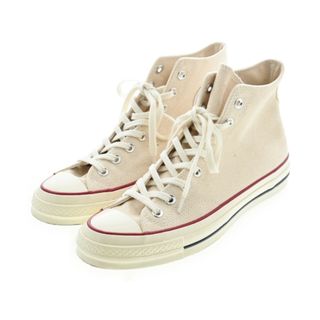 コンバース(CONVERSE)のCONVERSE コンバース スニーカー 27cm オフホワイト 【古着】【中古】(スニーカー)