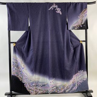 訪問着 身丈158cm 裄丈68.5cm 正絹 美品 名品 【中古】(着物)