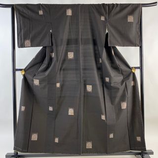 大島紬 身丈158.5cm 裄丈65.5cm 正絹 美品 名品 【中古】(着物)