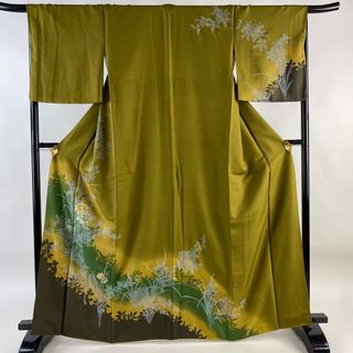 訪問着 身丈164cm 裄丈68cm 正絹 美品 名品 【中古】(着物)