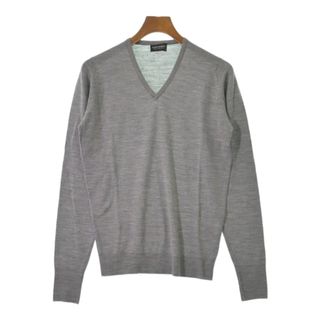 ジョンスメドレー(JOHN SMEDLEY)のJOHN SMEDLEY ジョンスメドレー ニット・セーター XS グレー 【古着】【中古】(ニット/セーター)