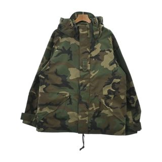 ミリタリー(MILITARY)のMILITARY ミリタリー ミリタリーブルゾン L カーキx茶x黒(迷彩) 【古着】【中古】(ミリタリージャケット)