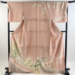 訪問着 身丈168cm 裄丈70cm 正絹 逸品 【中古】(着物)