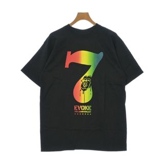 evoke イヴォーク Tシャツ・カットソー L 黒 【古着】【中古】(Tシャツ/カットソー(半袖/袖なし))