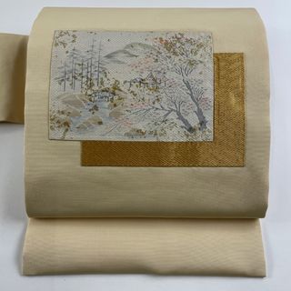 名古屋帯 優品 正絹 【中古】(帯)